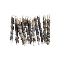 dried fish skin wrap rawhide treats dog chews snacks