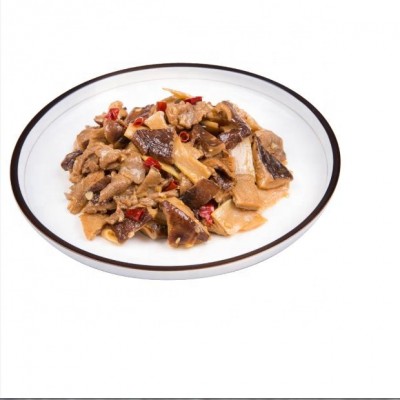 Chinese Food Pork with Mushroom and Bamboo Shoot Normal Temperature Food